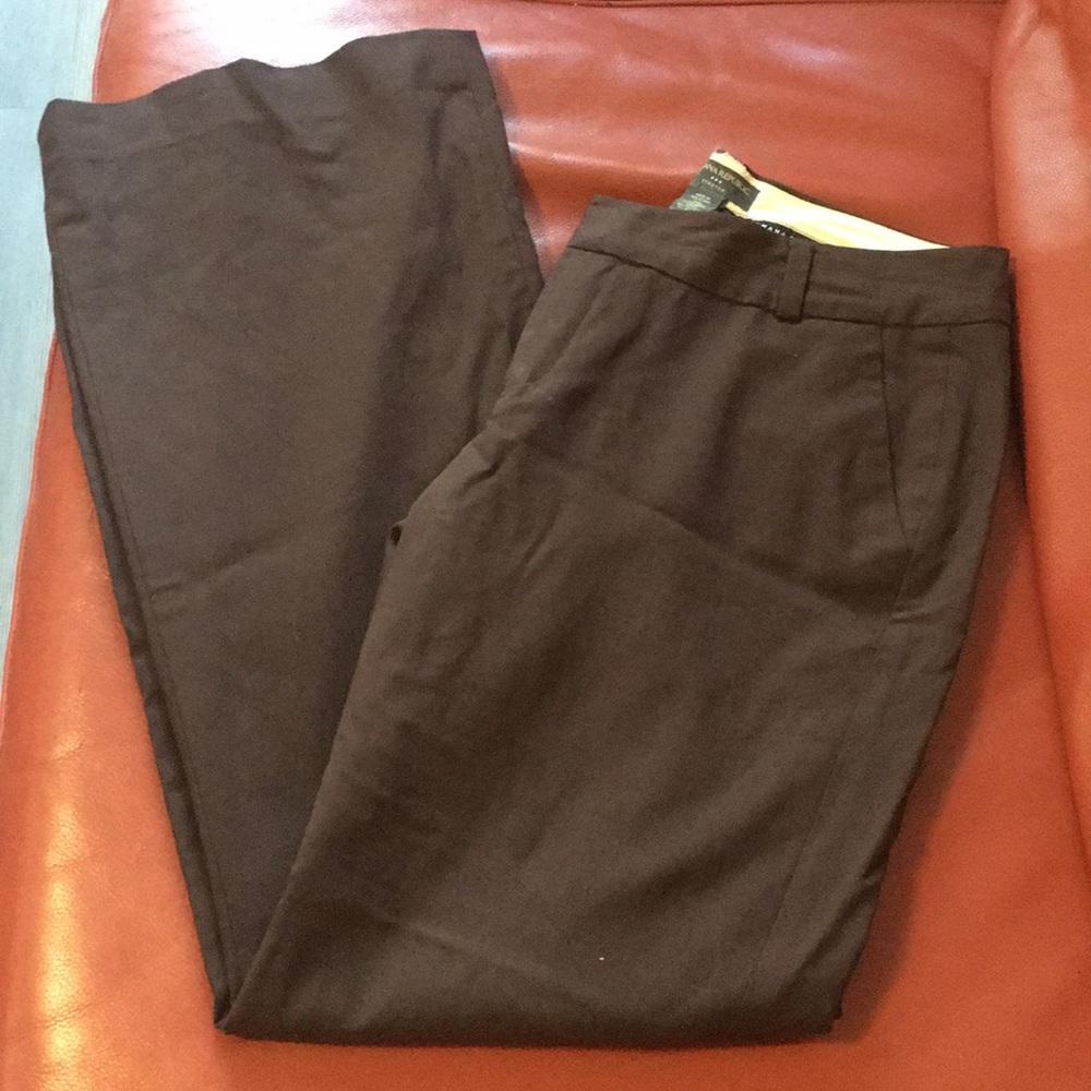 Brown Banana Republic work pants